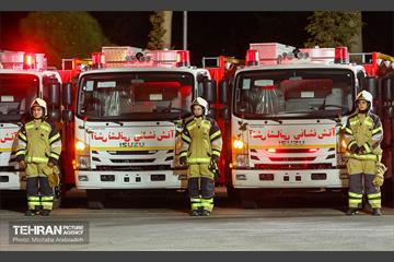 مراسم گرامیداشت روز آتش نشان  6