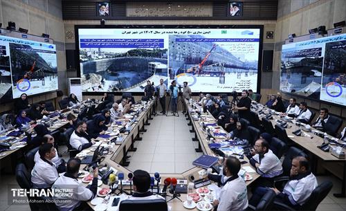 اولین نشست خبری «به سوی شهر ایمن و آماده» 3