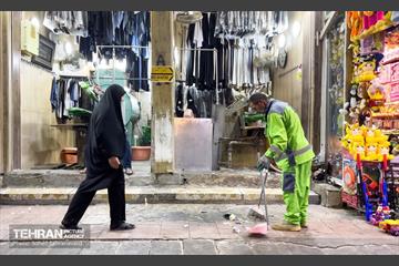 خدمات رسانی شهرداری تهران در شهر نجف 15
