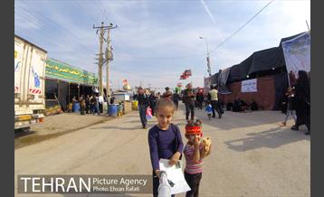 زائران مسیر کربلا  17