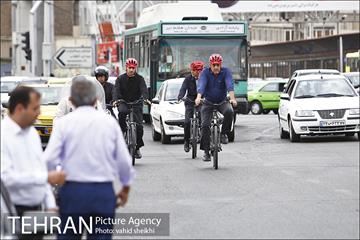 پویش سه شنبه های بدون خودرو با حضور معلولین 2