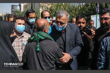 حضور شهردار تهران در مراسم پیاده روی جاماندگان اربعین حسینی 23