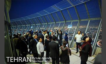 بازدید خبرگزارى هاى آسیا و اقیانوسیه(آوانا) از برج میلاد 7