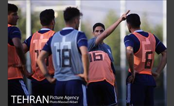 تمرین تیم ملی فوتبال ب ایران زیر نظر ویلموتس 22
