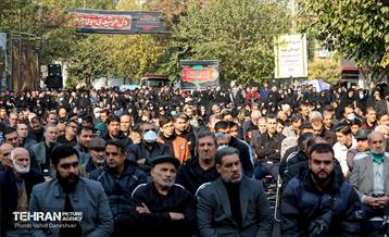 عزاداری شهادت حضرت فاطمه(س) در منطقه 17 4