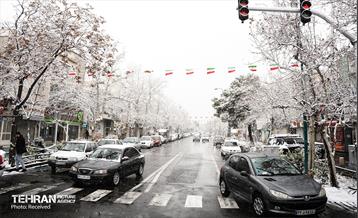 روز برفی تهران - 3 14