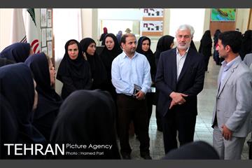 بازدید شجاع پوریان و دانش آموزان از موزه ملی ایران 18