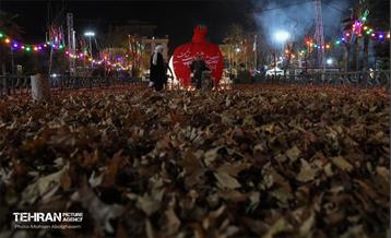 جشنواره «نور در یلدای ایرانی» در بوستان ملت 18