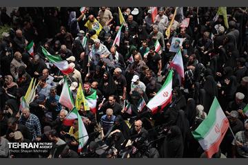 تشییع شهدای اقتدار ملی در تهران - 4 56