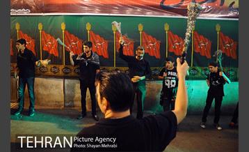 مراسم عزاداری حسینی در خیابان رودکی 13