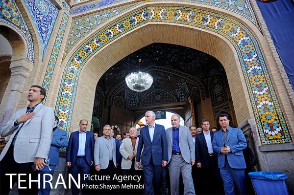 بازدید شهردار تهران از حرم عبدالعظیم حسنی(ع) به مناسبت روز تهران 1