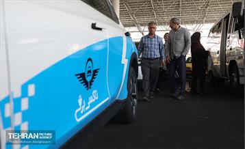 آغاز به کار تاکسی‌های برقی شاسی بلند در تهران 18