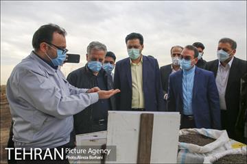 بازدید کارگروه رفع بوی نامطبوع تهران از مجتمع آرادکوه 9