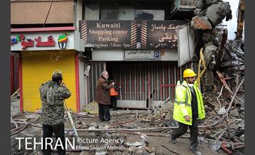 ششمین روز آواربرداری ساختمان پلاسکو -2 38