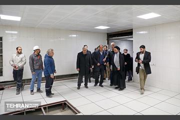تست گرم بخش میانی خط ۶ مترو تهران 31