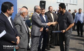 افتتاح دسترسی بزرگراه شهید سلیمانی به بزرگراه شهید یاسینی 7