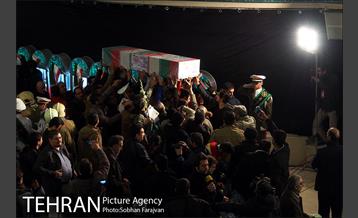 تشییع شهدای آتش نشان در شبستان مصلی-2 28