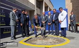 آیین ساخت پارکینگ طبقاتی در بیمارستان شریعتی 8