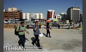 پروژه ساماندهی میدان هفتم تیر در آستانه بهره برداری 7