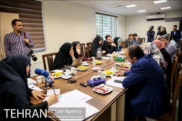 نشست خبری رئیس شورای اسلامی تهران 9