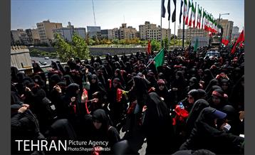 عزاداری عاشورا در میدان شهید طهرانی مقدم 13