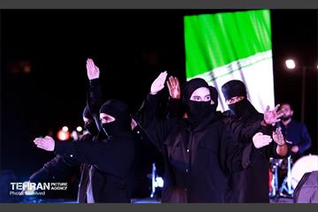 آیین رونمایی از مجسمه آرش کمانگیر 2