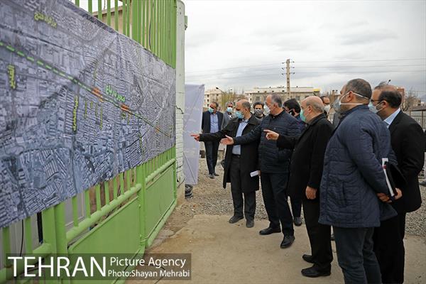 بازدید نماینده مجلس و معاون شهردار از پروژه شار باغ حضرت فاطمه الزهرا(س) 9