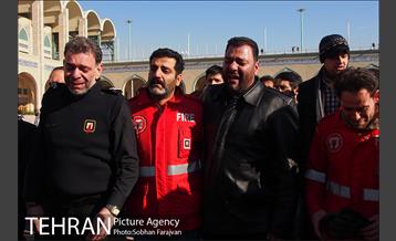 تشییع شهدای آتش نشان با حضور مردم - 3 1