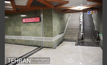 ایستگاه تقاطعی میدان امام حسین(ع) پیش از افتتاح 1