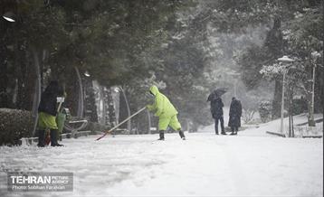 روز برفی تهران 21