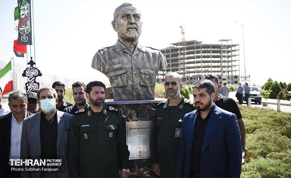 آیین رونمایی از سردیس سردار شهید حسین همدانی  29