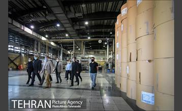 بازدید شهردار از چاپخانه همشهری 15