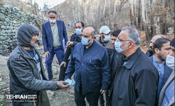 بازدید شهردار تهران از منطقه 2