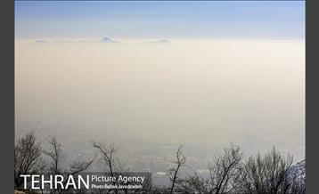 آلودگی هوای تهران از فراز کلکچال 9