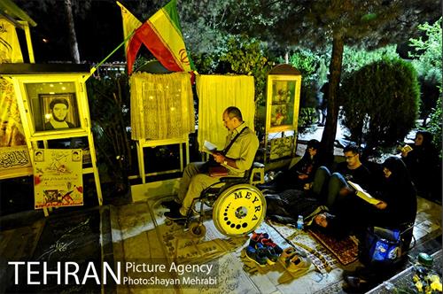 احیا شب 23 رمضان در بهشت زهرا 22