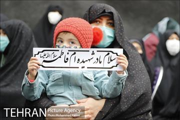 عزاداری ایام سوگواری حضرت زهرا سلام الله در محلات منطقه ۱۶