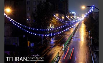 آذین بندی خیابان ولیعصر(عج) به مناسبت عید نیمه شعبان 11