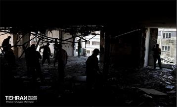 بازدید از مناطق تخریب شده حملات رژیم صهیونی 11