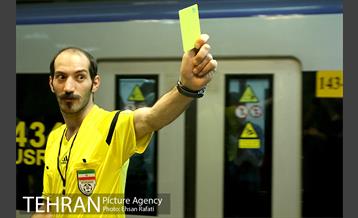 پرفورمنس آموزش فرهنگسازی قوانین مترو به مناسبت جام جهانی 9