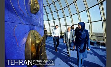 بازدید شهردار سارایوو از رصد خانه تهران و برج میلاد 22