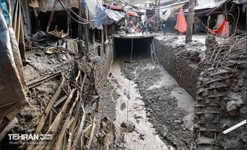 سیل در منطقه کَن