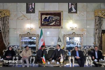 بازدید شهردار منطقه ۱۶ از مجموعه راه آهن تهران 21