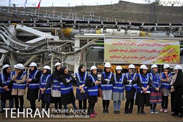 آغاز  حفاری تونل  محور جنوبی خط 6 مترو تهران 11