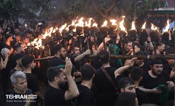 آیین مشعل‌گردانی در دولت آباد تهران 11