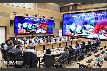 حضور مدیرکل سرمایه انسانی شهرداری تهران در ستاد مدیریت بحران شهرداری تهران 10