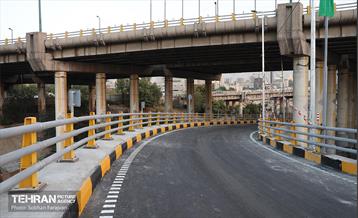 بهره‌برداری از دوربرگردان غیرهمسطح شمال به شمال بزرگراه چمران 29
