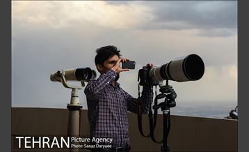 استهلال هلال ماه شوال از فراز برج میلاد تهران 7