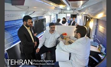 بازدید حسینی مکارم سرپرست شهرداری تهران ار نمایشگاه کتاب 50