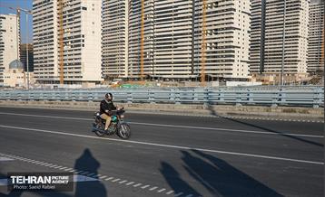 بازگشایی پل تقاطع غیرهمسطح بزرگراه شهید همدانی با رودخانه وردآورد 16