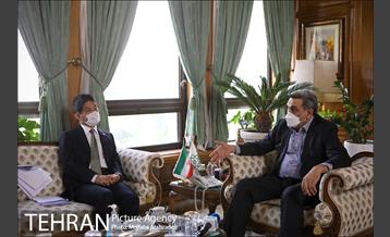 دیدار شهردار تهران با سفیر ژاپن 17